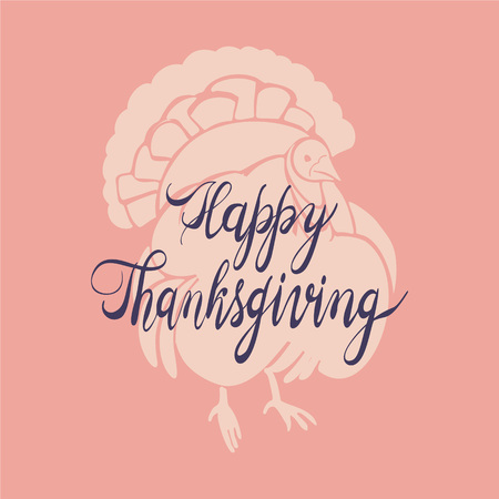 Turkey cock thanksgiving concept background. Simple illustration of turkey cock thanksgiving vector concept background for web designのイラスト素材