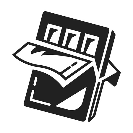 Chocolate bar icon. Simple illustration of chocolate bar vector icon for web design isolated on white backgroundのイラスト素材