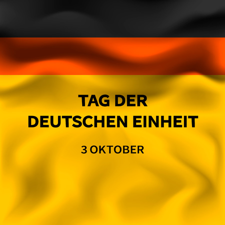 German independence day concept background. Isometric illustration of german independence day concept background for web designの写真素材