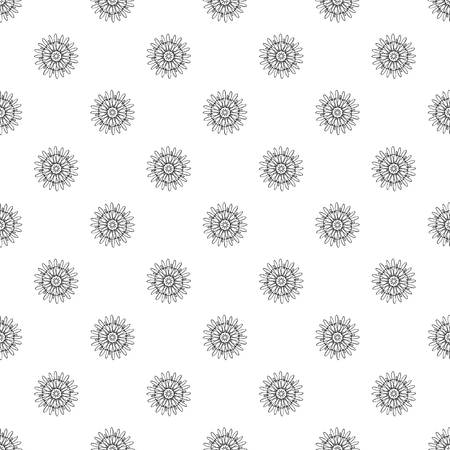 Spring flower pattern seamless repeat background for any web designの写真素材