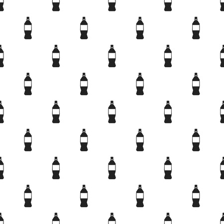 Plastic bottle pattern seamless vector repeat for any web designのイラスト素材