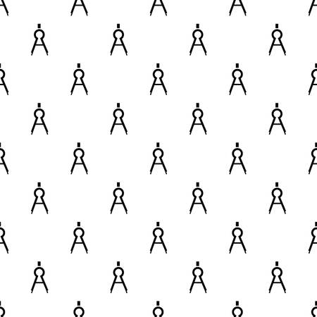 Compass tool pattern seamless vector repeat for any web designのイラスト素材