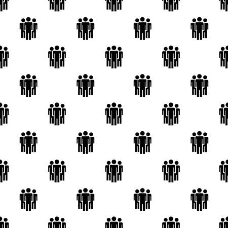 People peace group pattern seamless vector repeat for any web designのイラスト素材