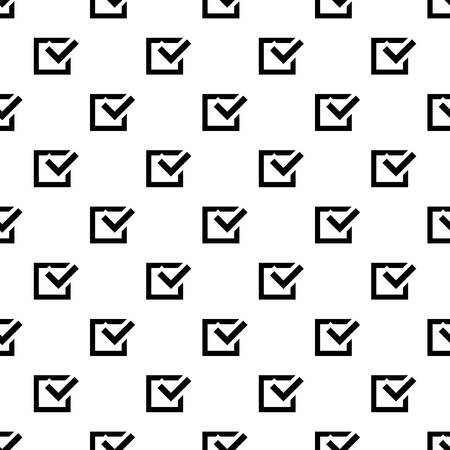 Check sign pattern seamless vector repeat for any web designのイラスト素材