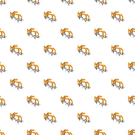 Spike for boot pattern seamless vector repeat for any web designのイラスト素材