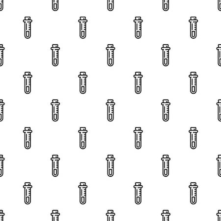 Test tube pattern seamless vector repeat for any web designのイラスト素材