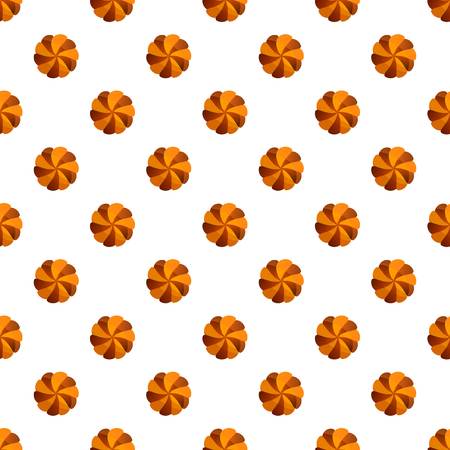 Swirl cookies pattern seamless vector repeat for any web designのイラスト素材