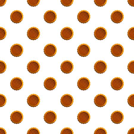 Sandwich biscuit pattern seamless vector repeat for any web designのイラスト素材