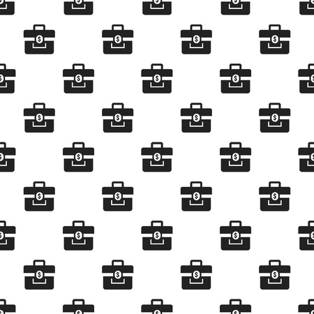 Money case pattern seamless vector repeat for any web designのイラスト素材
