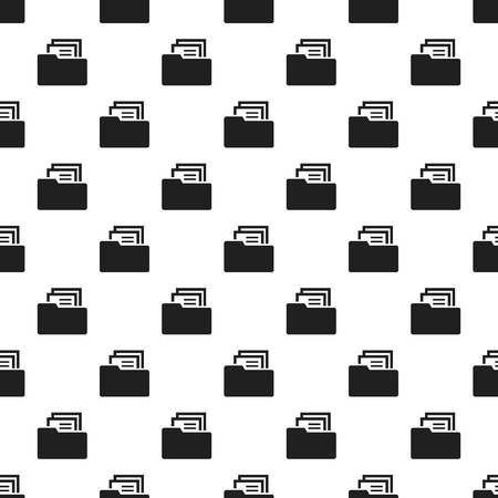 File folder pattern seamless vector repeat for any web designのイラスト素材