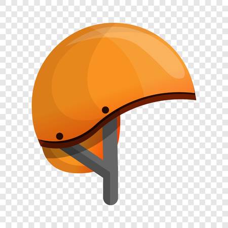 Ski helmet icon. Cartoon of ski helmet vector icon for web design for web designのイラスト素材