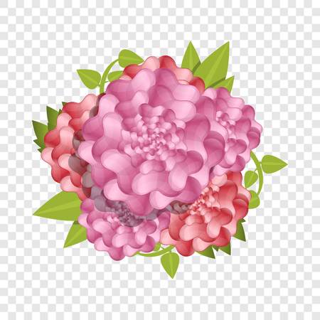 Camellia fresh flower concept background. Cartoon illustration of camellia fresh flower vector concept background for web designのイラスト素材