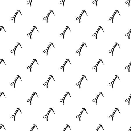 Climb ice axe pattern seamless repeat for any web designの写真素材