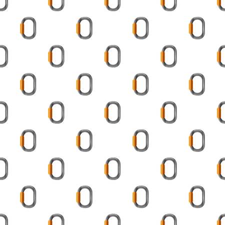 Metal carabine pattern seamless repeat for any web designの写真素材