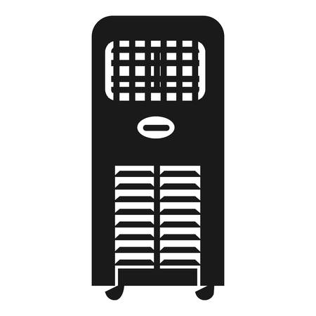 Air cleaner icon. Simple illustration of air cleaner vector icon for web design isolated on white backgroundのイラスト素材