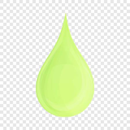 Drop aloe oil icon. Cartoon of drop aloe oil vector icon for web design for web designのイラスト素材