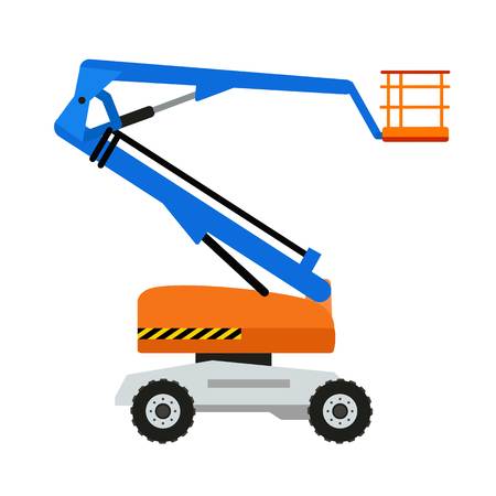 Lift air machine icon. Flat illustration of lift air machine vector icon for web designのイラスト素材