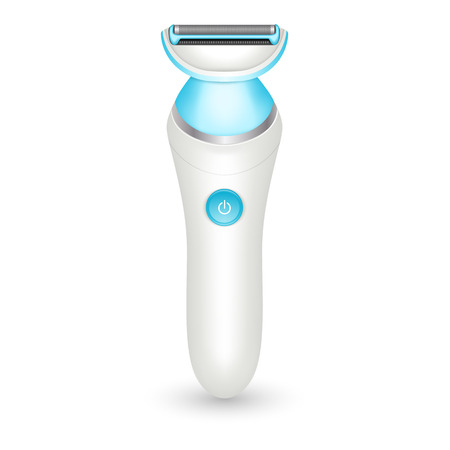 Shaver icon. Realistic illustration of shaver vector icon for web design isolated on white backgroundのイラスト素材