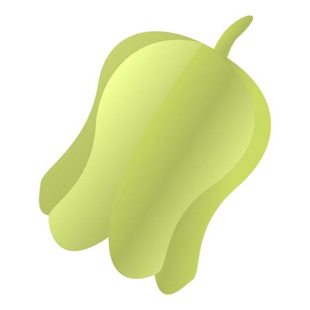 Fresh soursop icon. Cartoon of fresh soursop vector icon for web design isolated on white backgroundのイラスト素材
