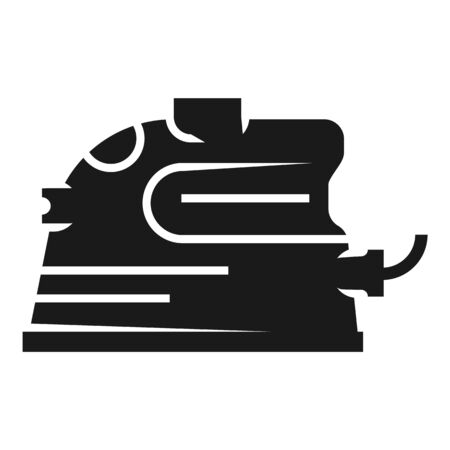 Professional iron icon. Simple illustration of professional iron icon for web design isolated on white backgroundの写真素材