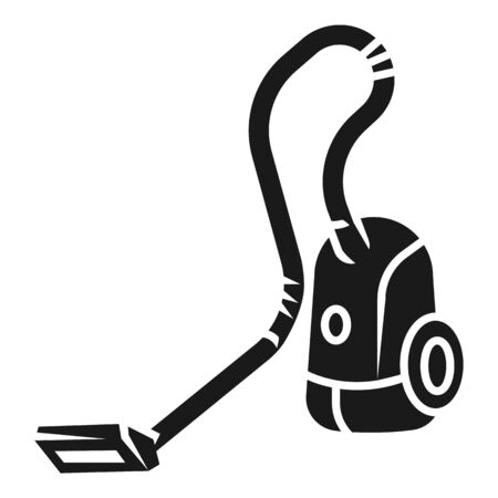 Sack vacuum cleaner icon. Simple illustration of sack vacuum cleaner vector icon for web design isolated on white backgroundのイラスト素材