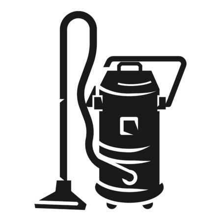 Service vacuum cleaner icon. Simple illustration of service vacuum cleaner vector icon for web design isolated on white backgroundのイラスト素材
