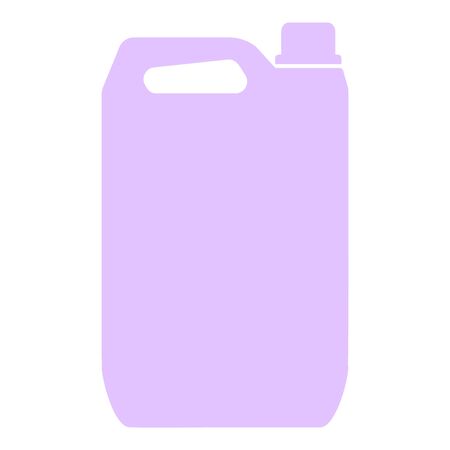 Cleaner chemical canister icon. Flat illustration of cleaner chemical canister vector icon for web designのイラスト素材