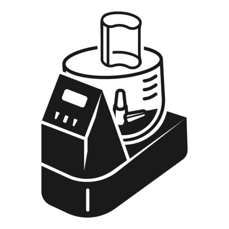 Blender food equipment icon. Simple illustration of blender food equipment vector icon for web design isolated on white backgroundのイラスト素材