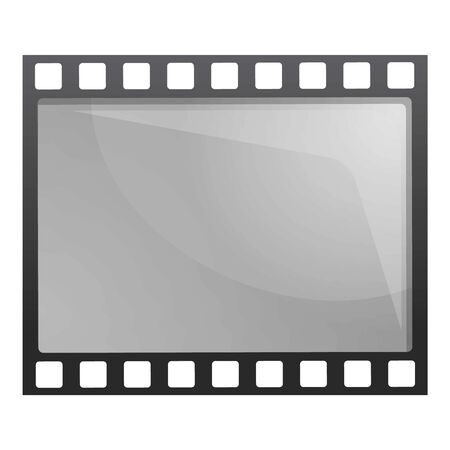 Film icon. Cartoon of film vector icon for web design isolated on white backgroundのイラスト素材