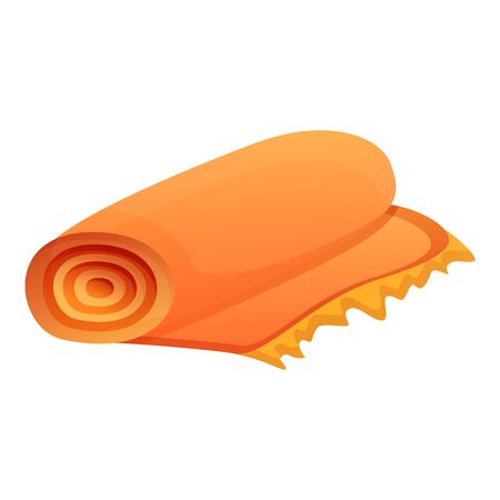 Turkish carpet icon. Cartoon of turkish carpet vector icon for web design isolated on white backgroundのイラスト素材