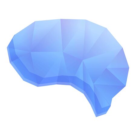 Brain neuromarketing icon. Cartoon of brain neuromarketing vector icon for web design isolated on...