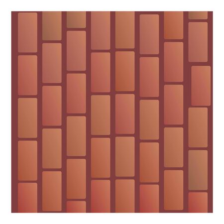 Paving icon. Cartoon of paving vector icon for web design isolated on white backgroundのイラスト素材