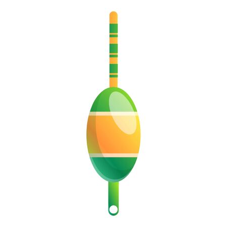 Fishing bob icon. Cartoon of fishing bob vector icon for web design isolated on white backgroundのイラスト素材