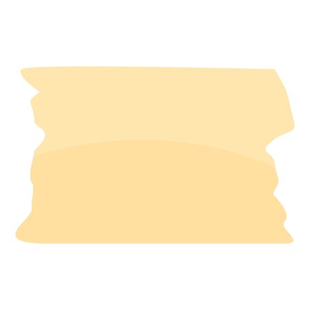 tape icon. Cartoon of tape vector icon for web design isolated on white backgroundのイラスト素材