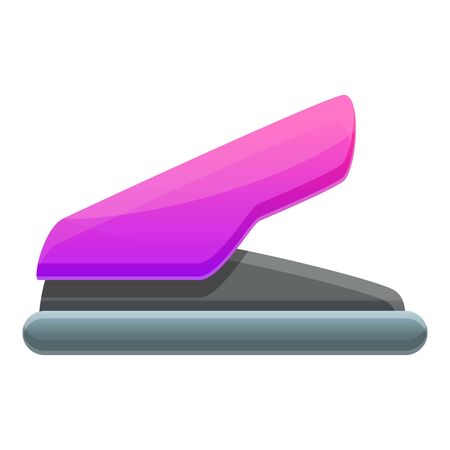 Instrument hole puncher icon. Cartoon of instrument hole puncher vector icon for web design isolated on white backgroundのイラスト素材