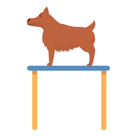 Wet groomer pet icon. Cartoon of wet groomer pet vector icon for web design isolated on white backgroundのイラスト素材