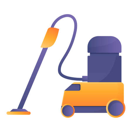Clean steam cleaner icon. Cartoon of clean steam cleaner vector icon for web design isolated on white backgroundのイラスト素材