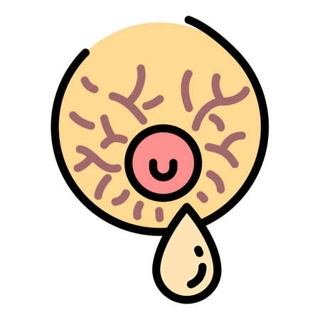 Breast milk icon. Outline breast milk vector icon for web design isolated on white backgroundのイラスト素材