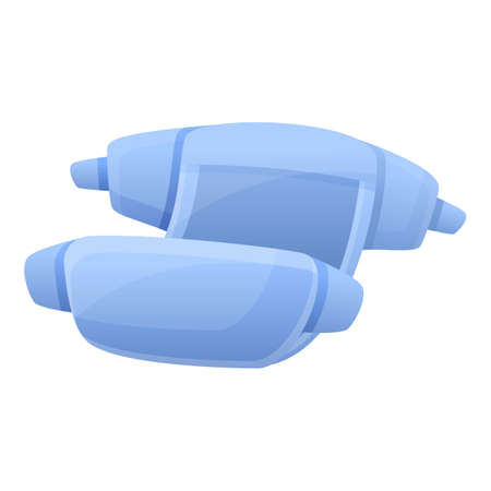 Protective diaper icon. Cartoon of protective diaper vector icon for web design isolated on white backgroundのイラスト素材