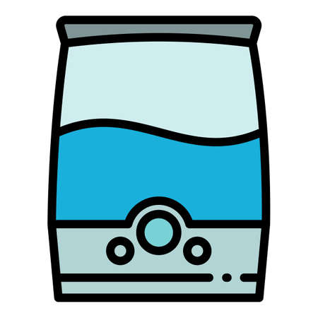 Room humidifier icon. Outline room humidifier vector icon for web design isolated on white backgroundのイラスト素材