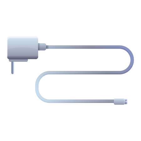 Charger icon. Cartoon of charger vector icon for web design isolated on white backgroundのイラスト素材
