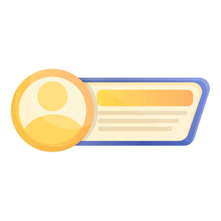 Product review icon. Cartoon of product review vector icon for web design isolated on white backgroundのイラスト素材