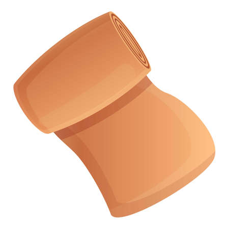 Emergency bandage icon. Cartoon of emergency bandage vector icon for web design isolated on white backgroundのイラスト素材