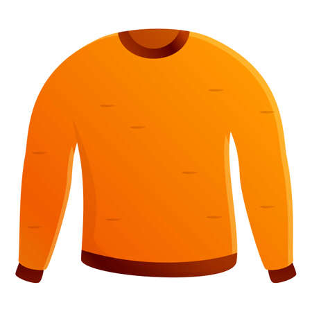 Autumn party sweater icon. Cartoon of autumn party sweater vector icon for web design isolated on white backgroundのイラスト素材