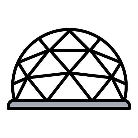 Kid playground climb sphere icon, outline styleのイラスト素材