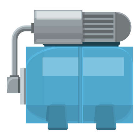Compressor pump icon, cartoon styleのイラスト素材