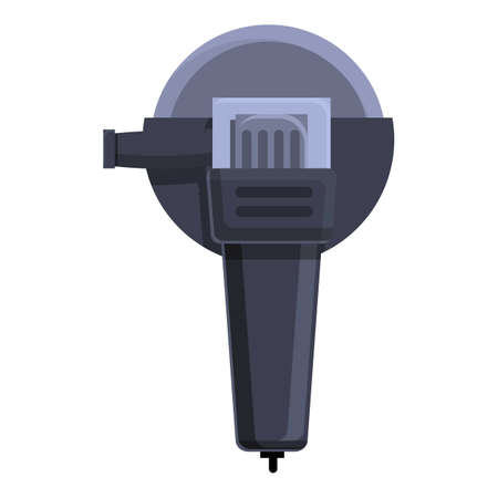 Craft grinding machine icon, cartoon styleのイラスト素材
