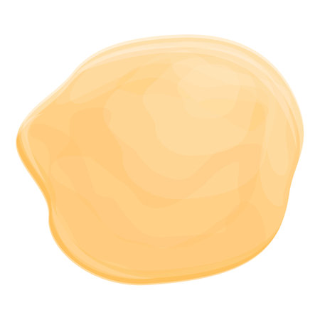 Food dough icon, cartoon styleのイラスト素材