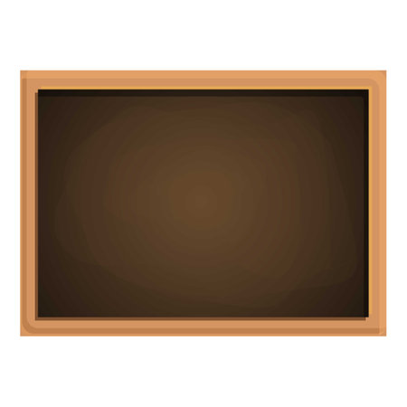 Draw chalkboard icon, cartoon styleのイラスト素材