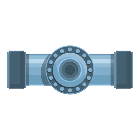 Drain pipe icon, cartoon styleのイラスト素材